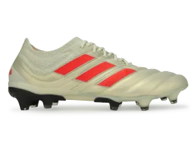 adidas Men's Copa 19.1 FG Off White/Solar Red/Core Black