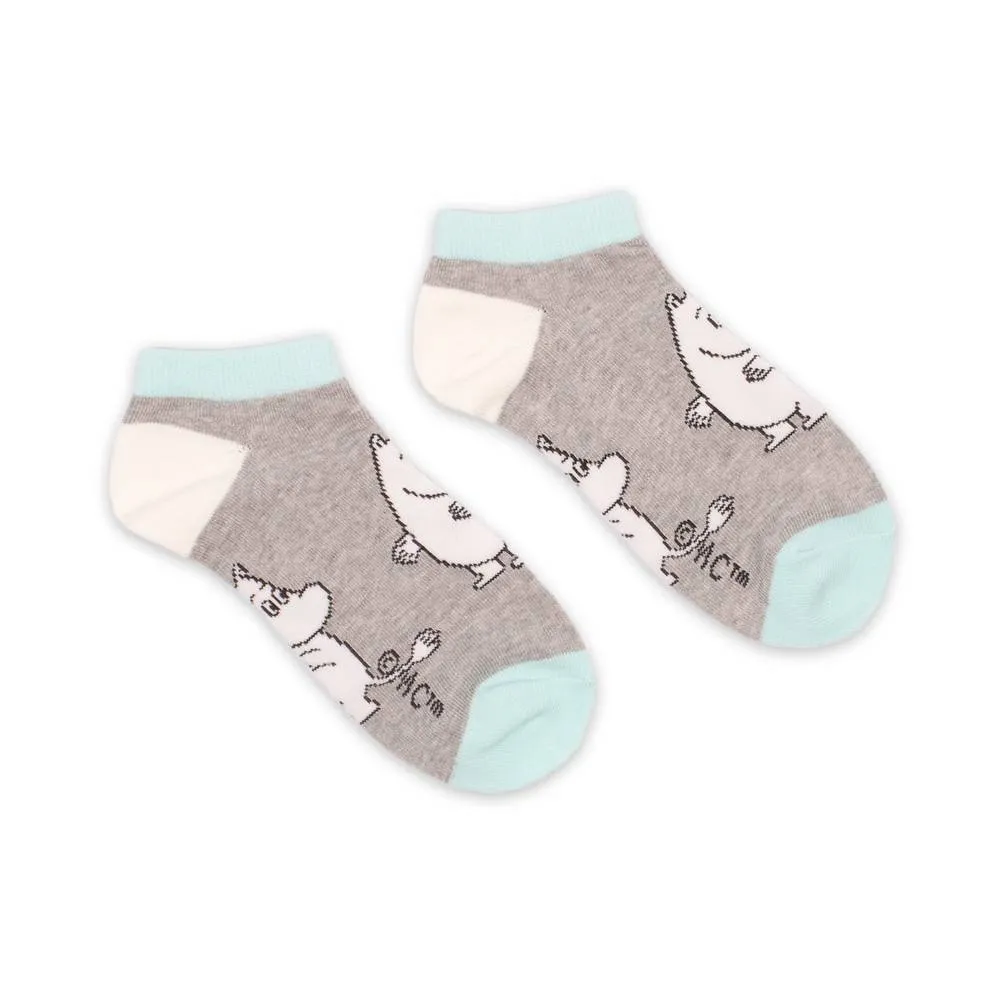 Ankle Socks Moomintroll Grey