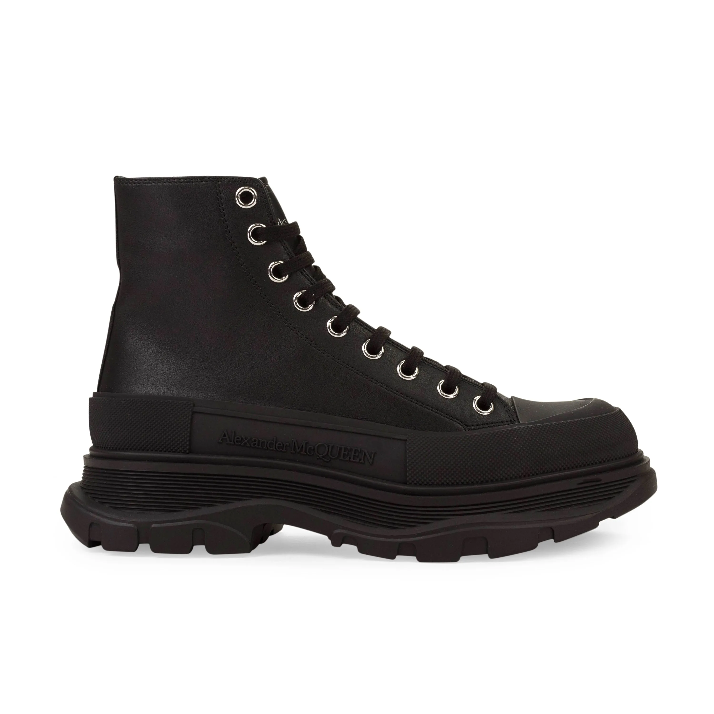BOX DOG CALF BLACK BOOTS