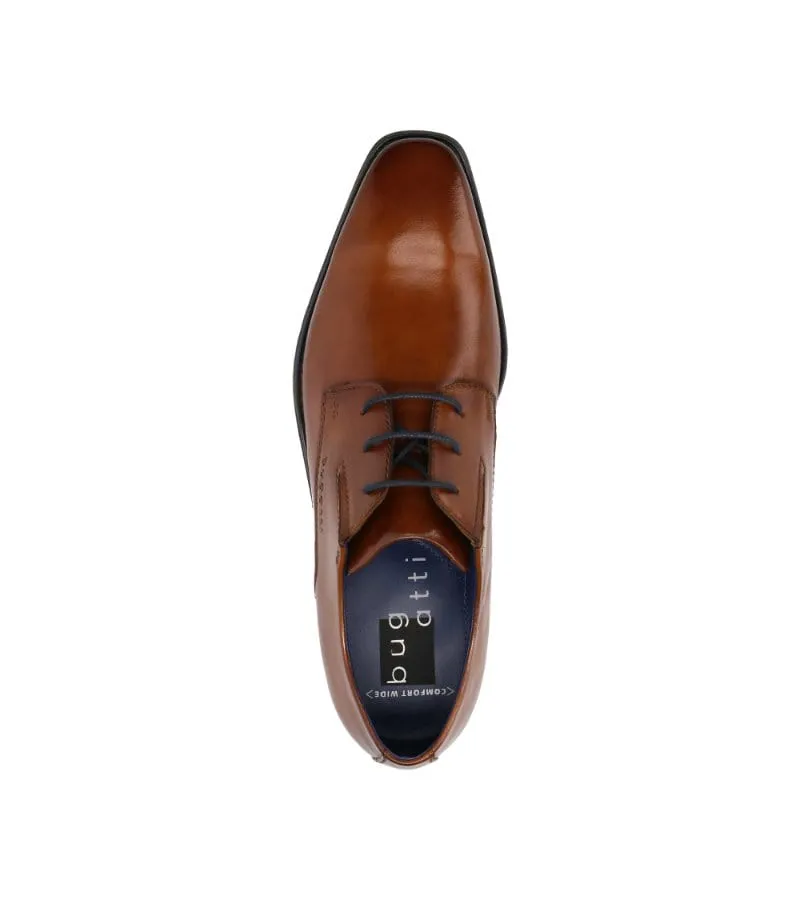 Bugatti Mens Tan Leather Dress Shoe 311-96007-3100