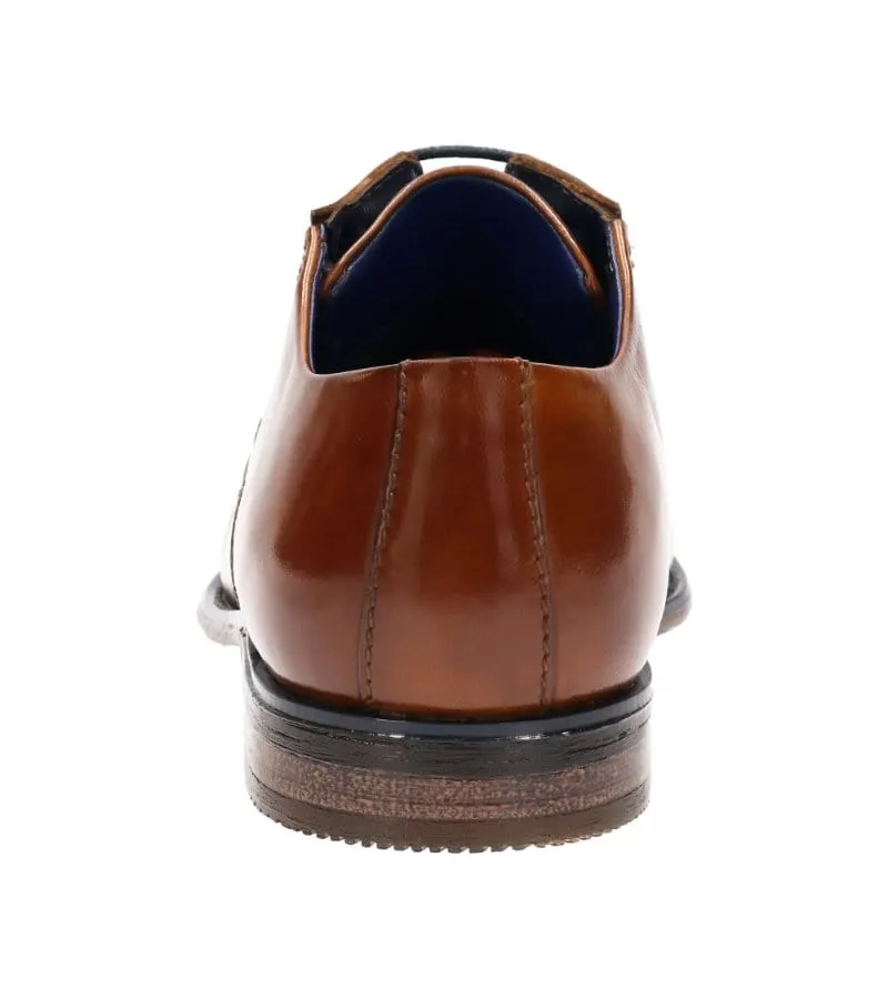 Bugatti Mens Tan Leather Dress Shoe 311-96007-3100