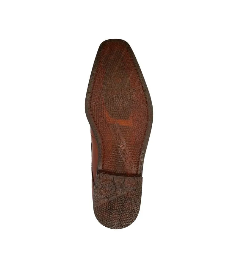 Bugatti Mens Tan Leather Dress Shoe 311-96007-3100