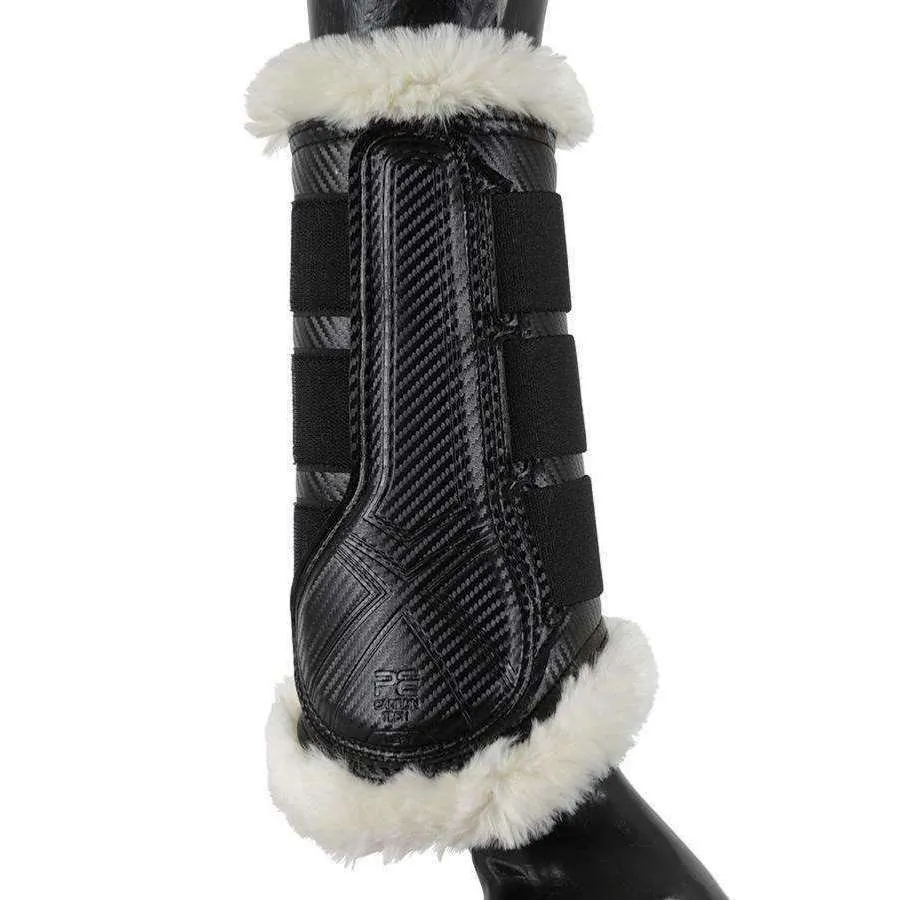 Carbon Tech Microfiber "Leather" Techno Wool Brushing Boots