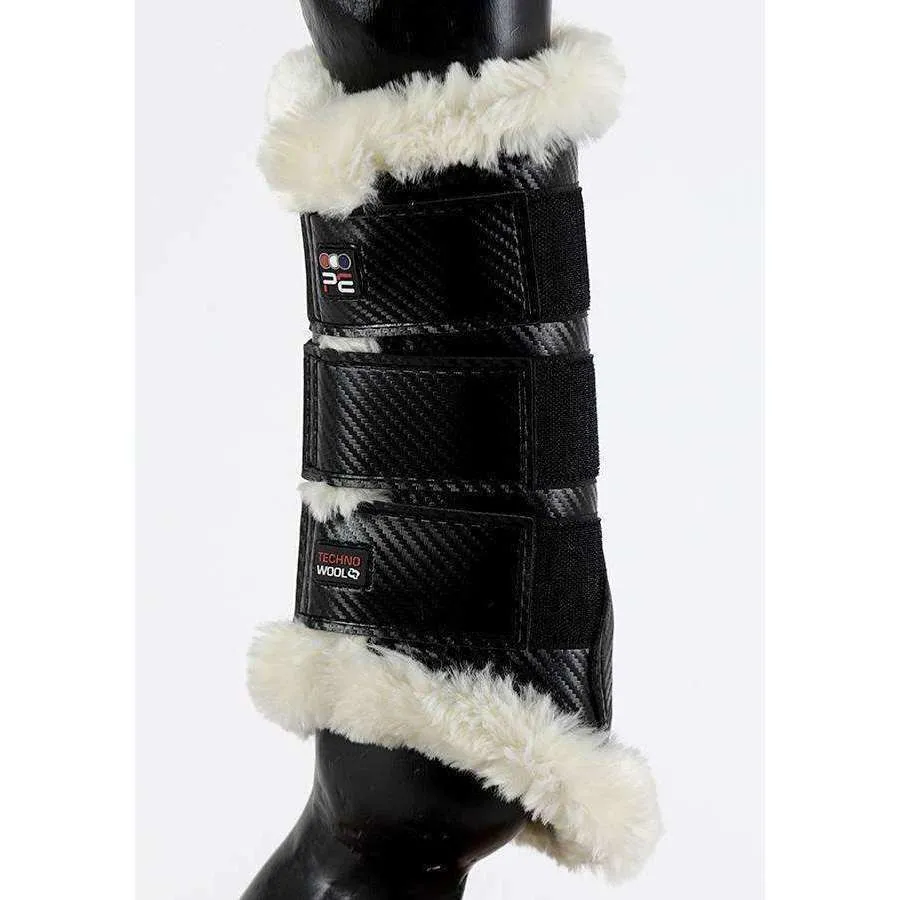 Carbon Tech Microfiber "Leather" Techno Wool Brushing Boots