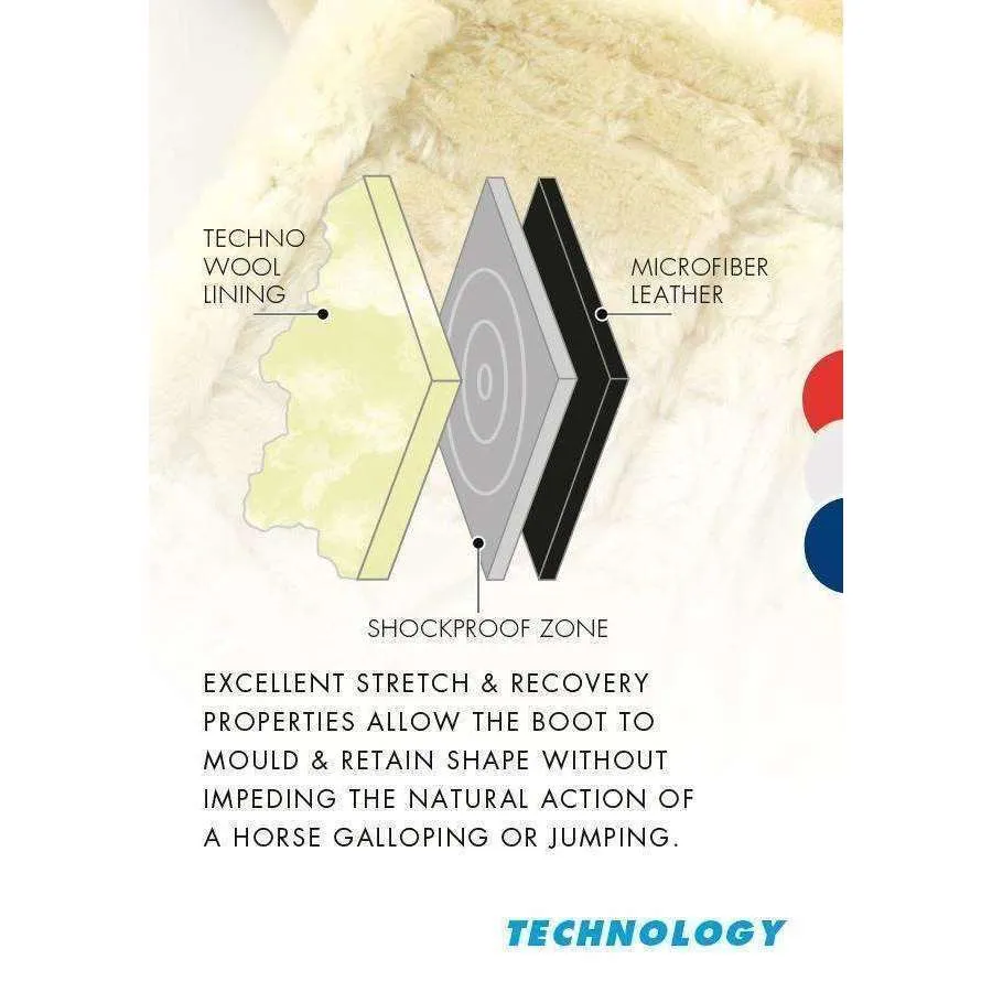 Carbon Tech Microfiber "Leather" Techno Wool Brushing Boots