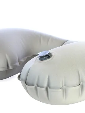 Cellini Travel Essentials Inflatable Mini Travel Pillow | Grey