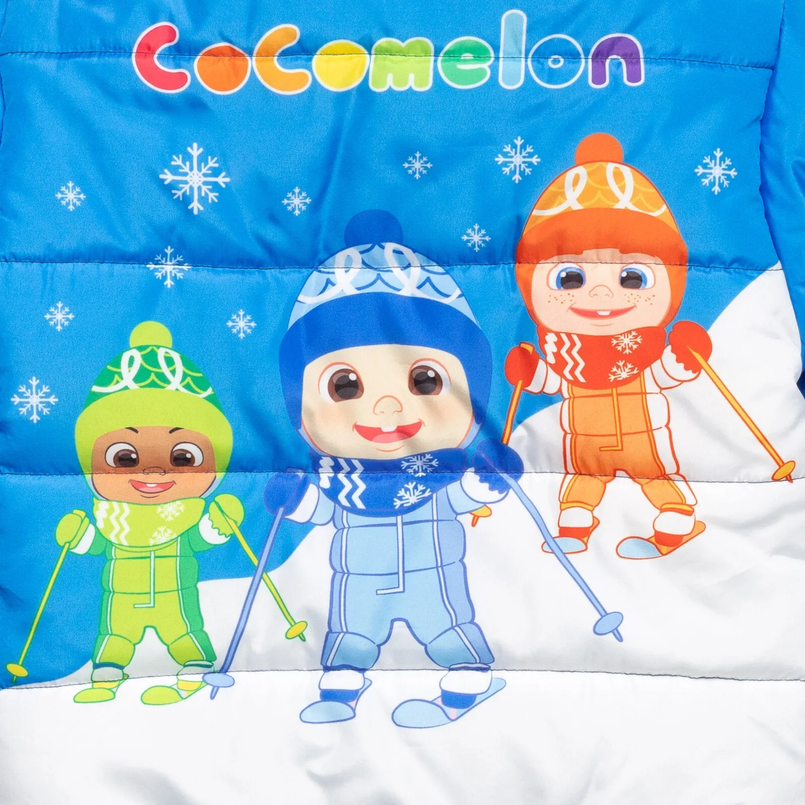 CoComelon Zip Up Winter Coat Puffer Jacket