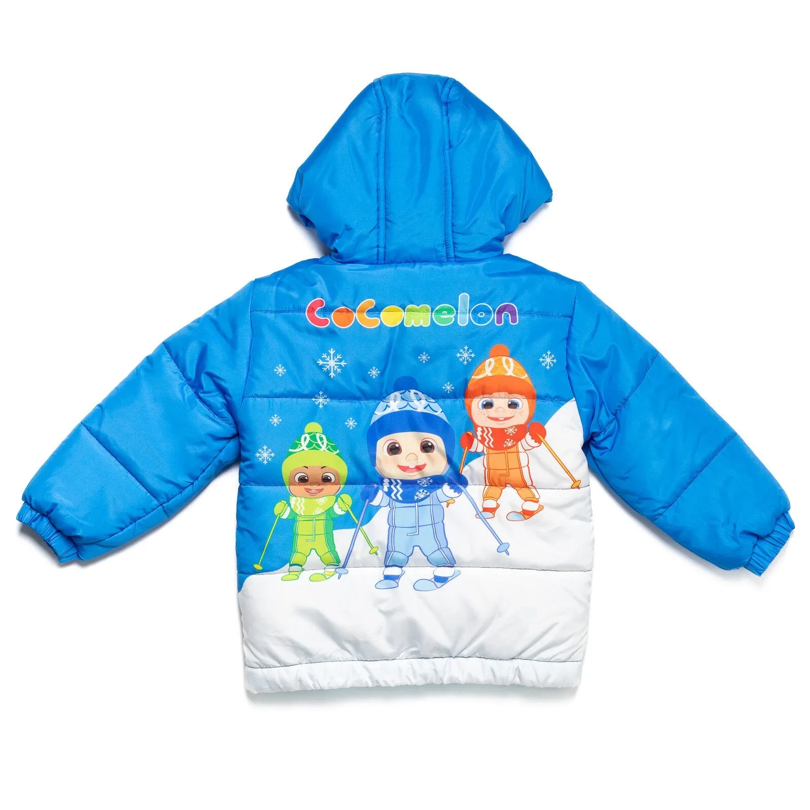 CoComelon Zip Up Winter Coat Puffer Jacket