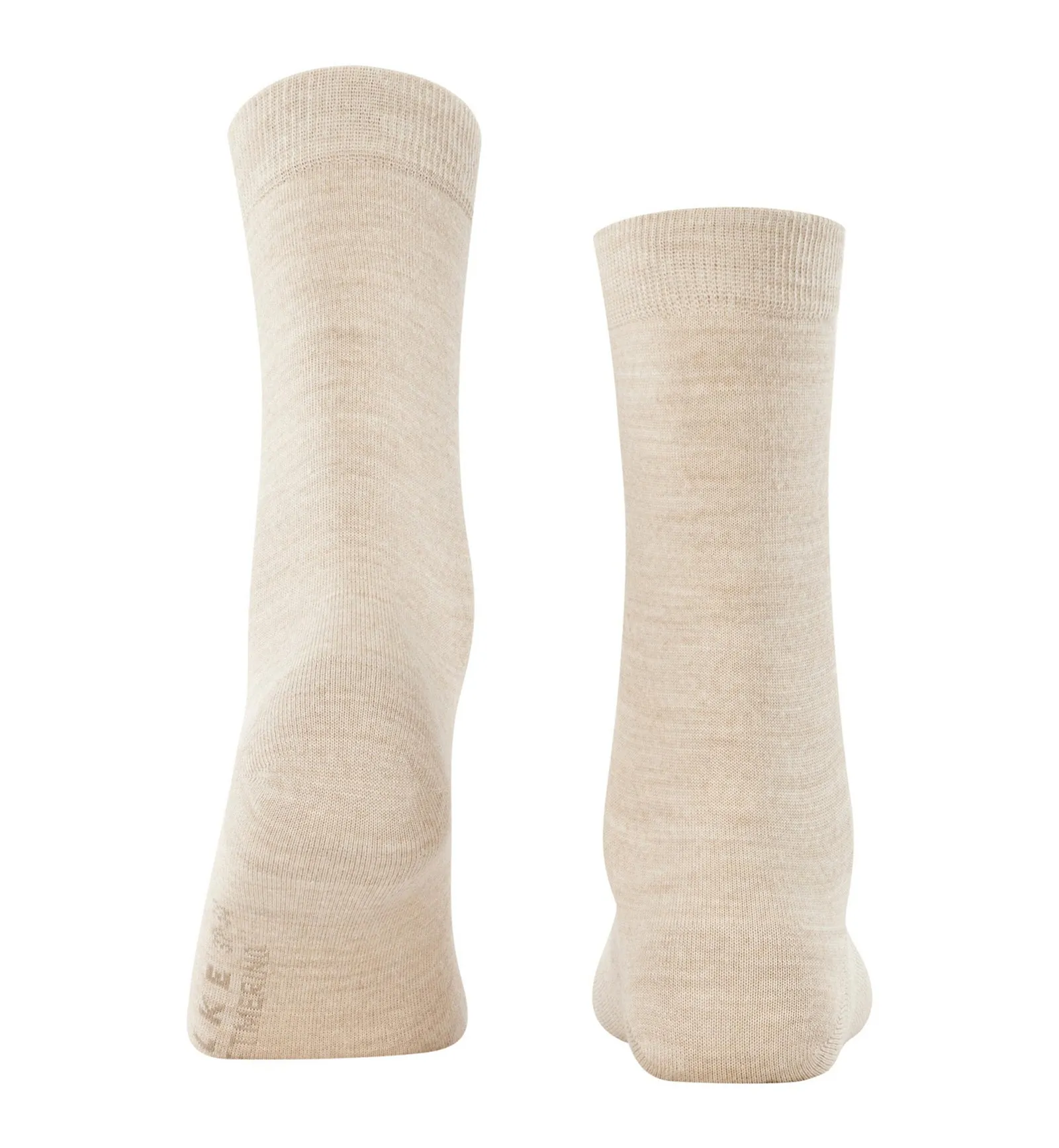 FALKE Softmerino Crew Socks (47488) - Linen Melange