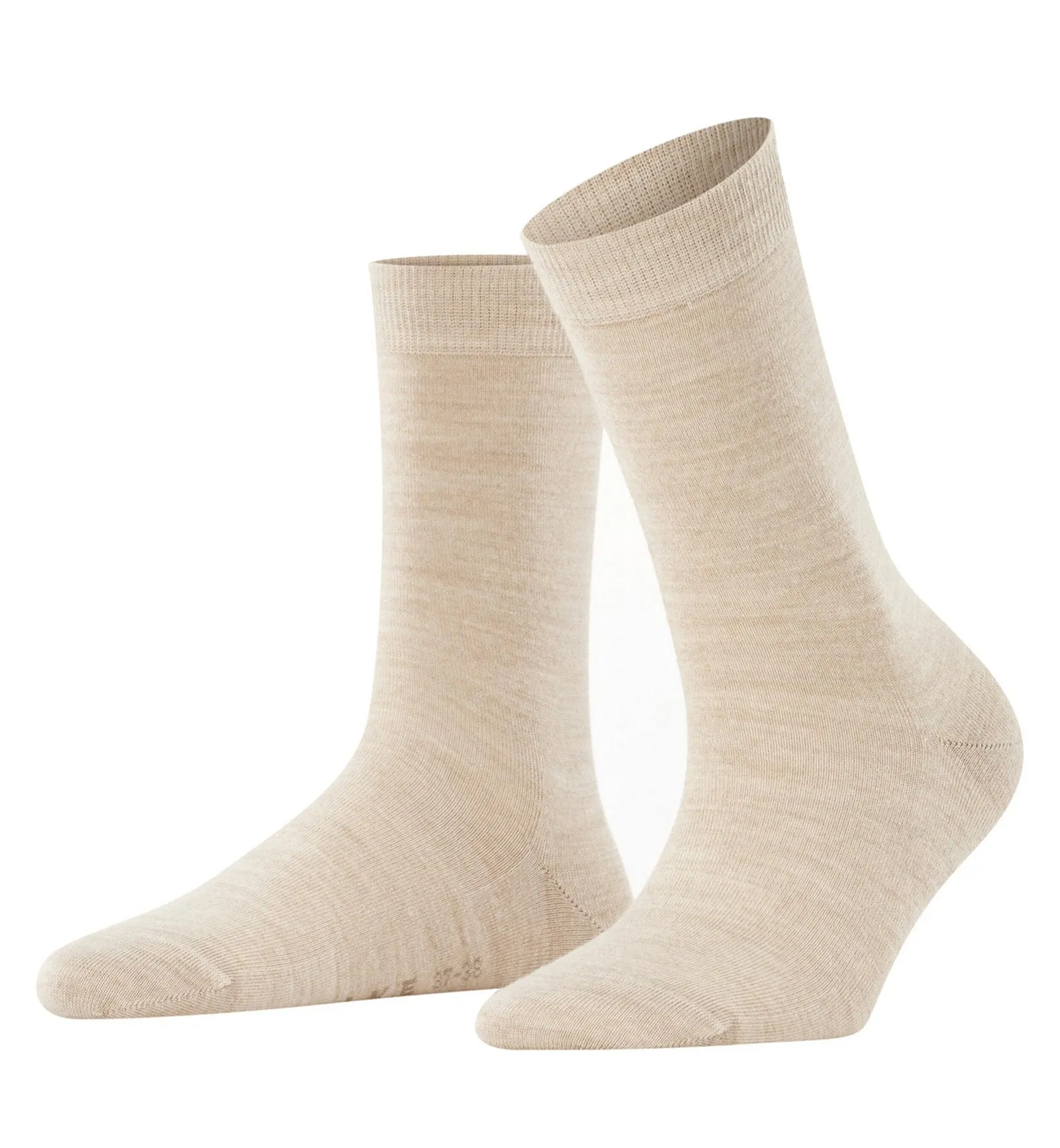 FALKE Softmerino Crew Socks (47488) - Linen Melange