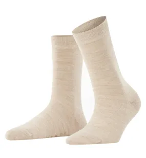 FALKE Softmerino Crew Socks (47488) - Linen Melange