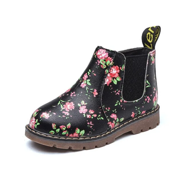 Floral Children Martin Boots
