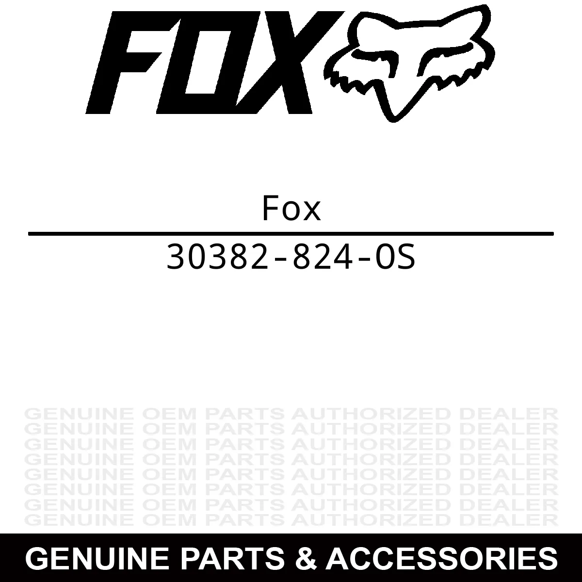 Fox Racing 30382-824-OS Instinct Boot Replacement Left Cuff Fluorescent Orange - One Size