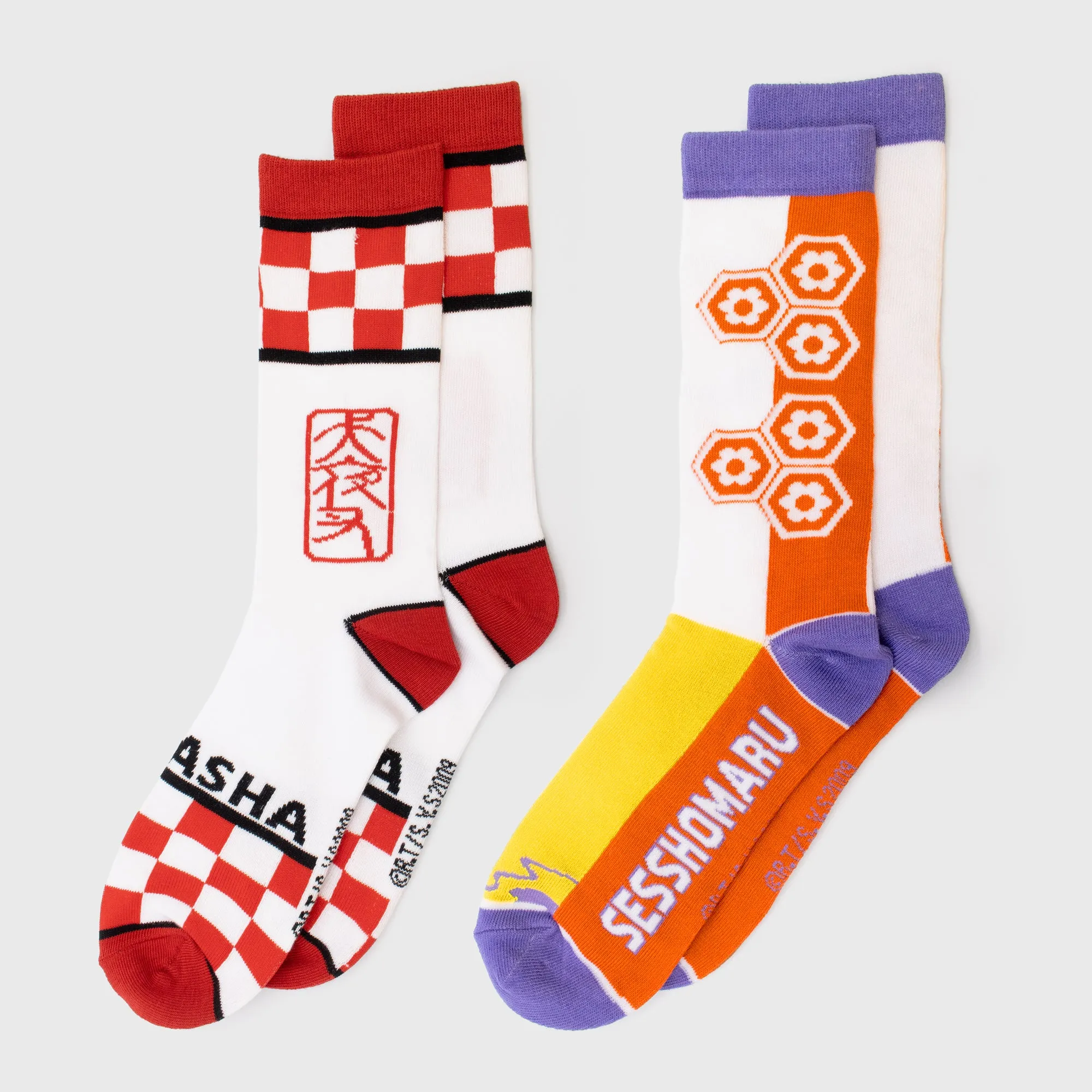 Inuyasha - 2 Pack Crew Socks