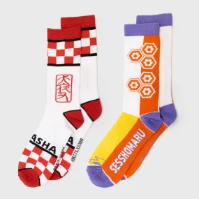Inuyasha - 2 Pack Crew Socks
