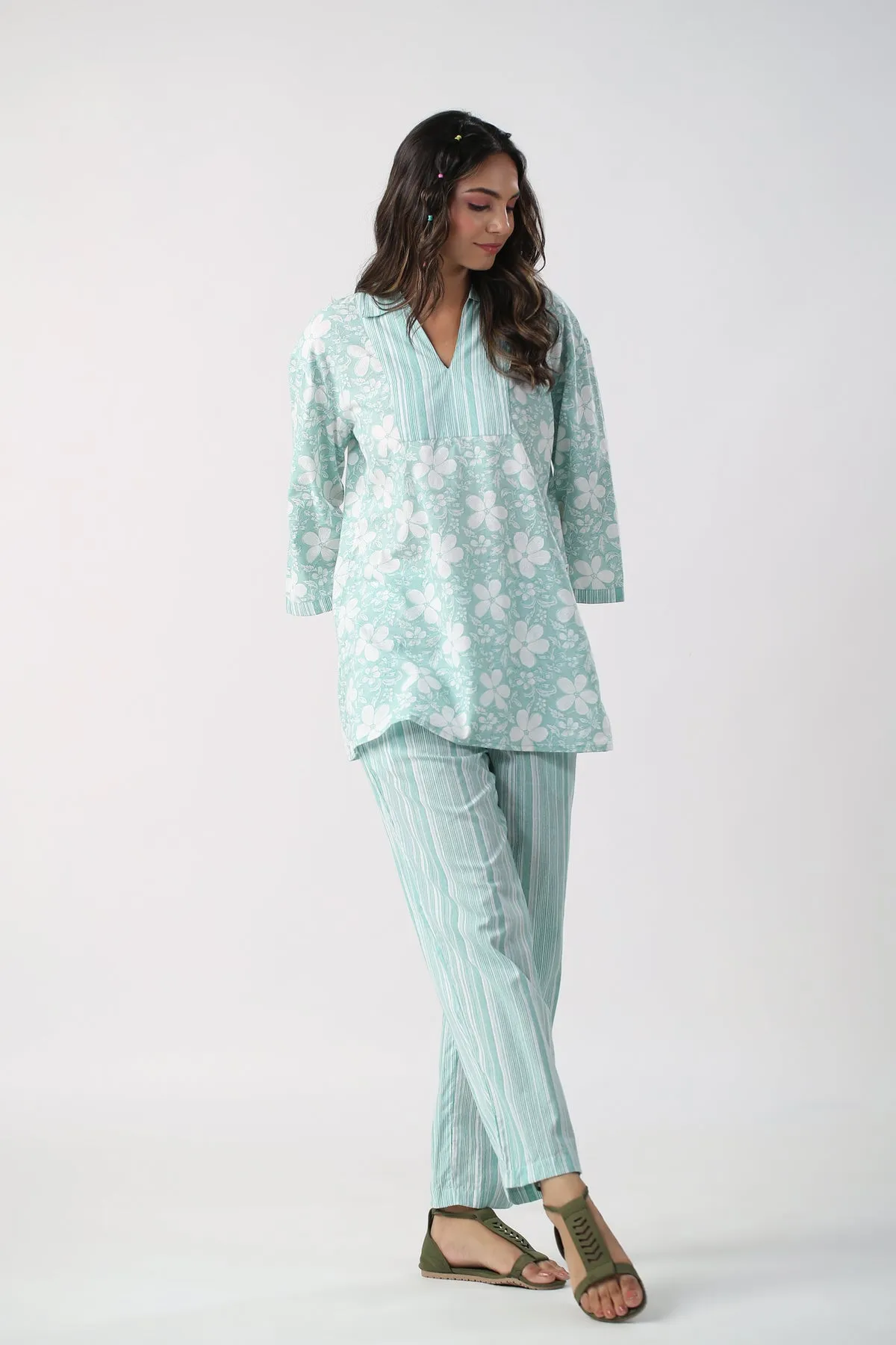 Lily Grace Cotton Loungewear Set