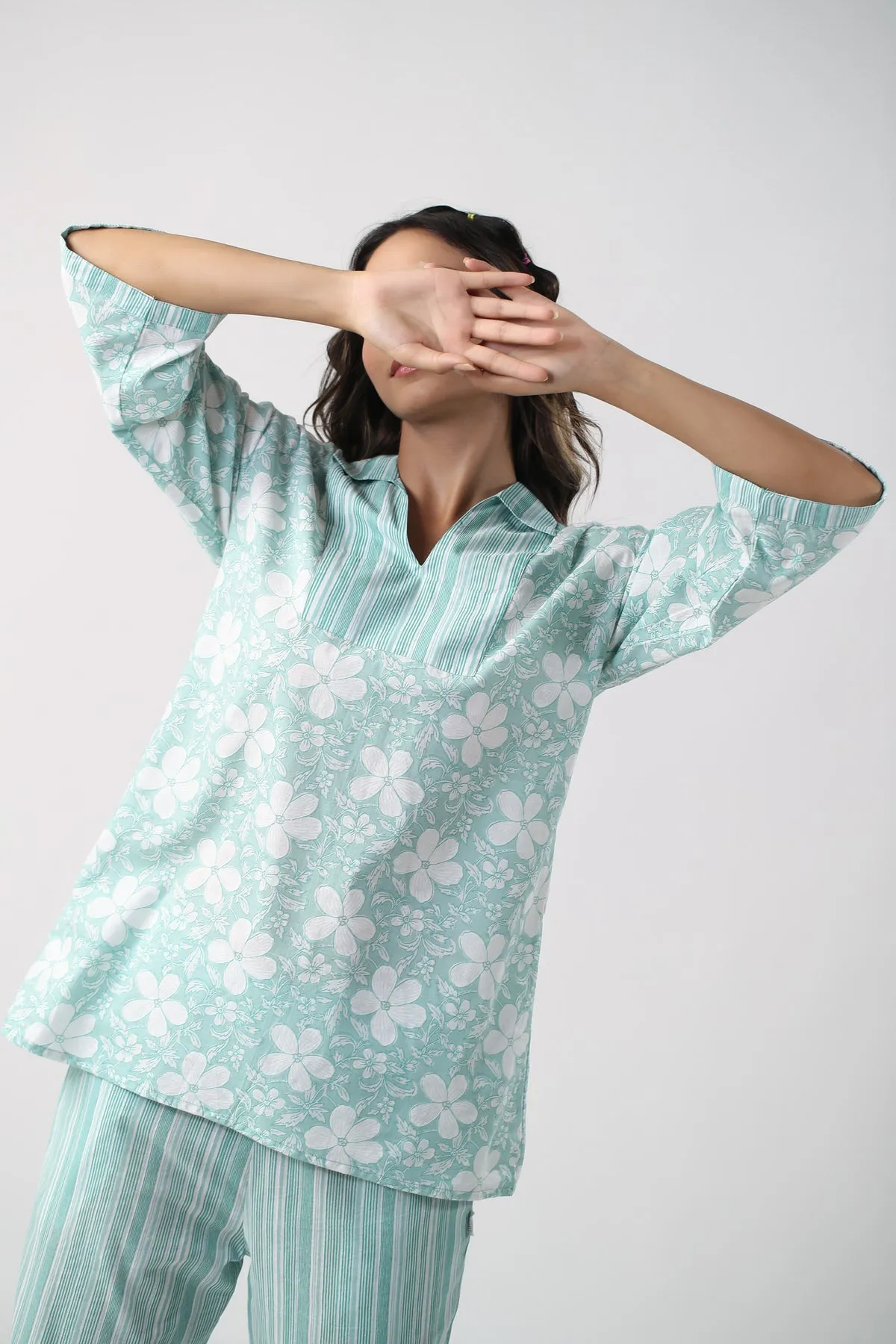 Lily Grace Cotton Loungewear Set