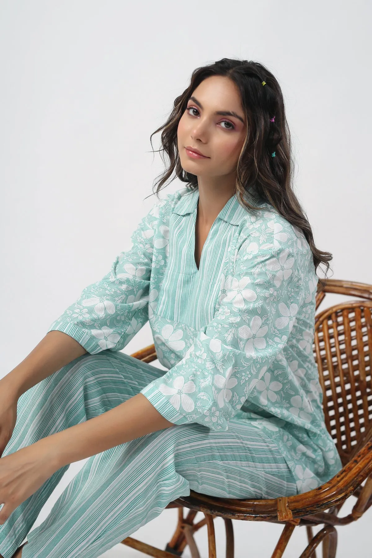 Lily Grace Cotton Loungewear Set