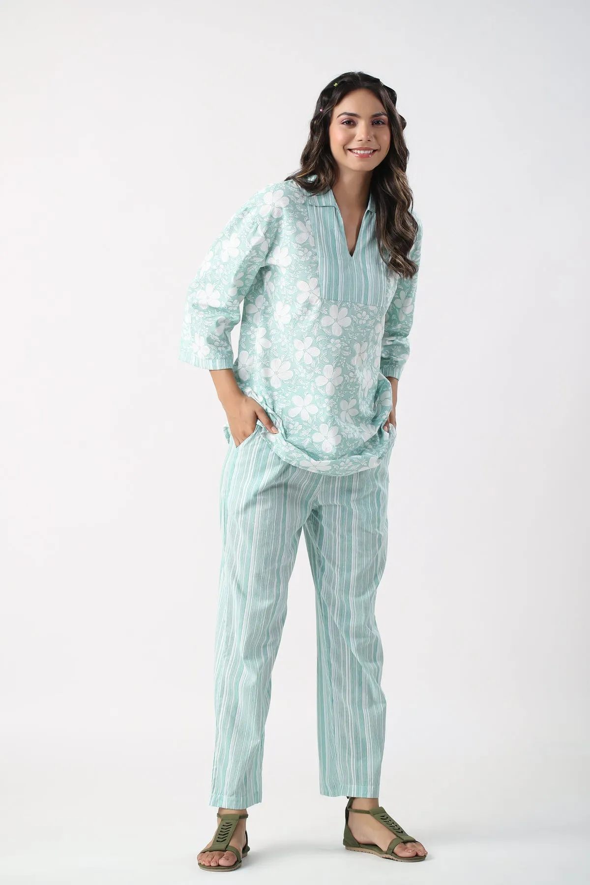 Lily Grace Cotton Loungewear Set