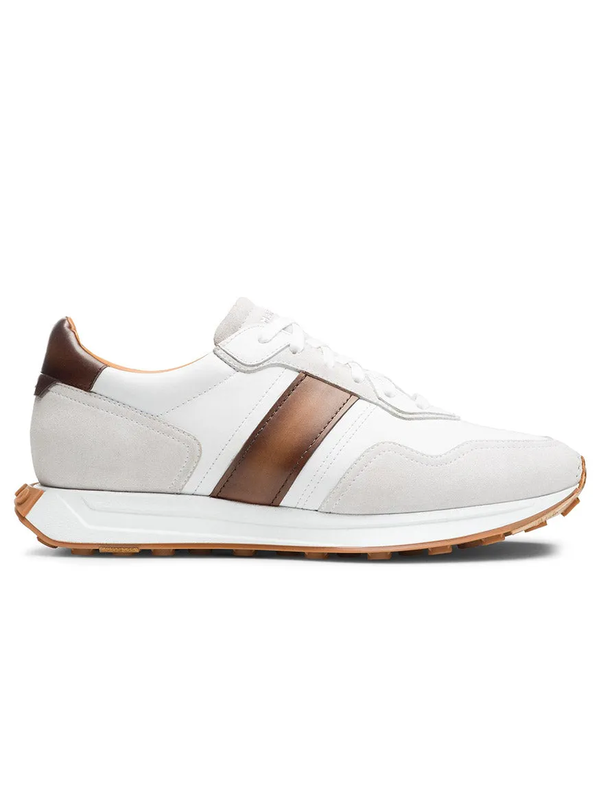 Magnanni Romero II in White/Brown