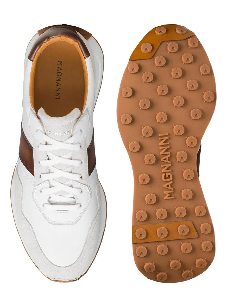 Magnanni Romero II in White/Brown