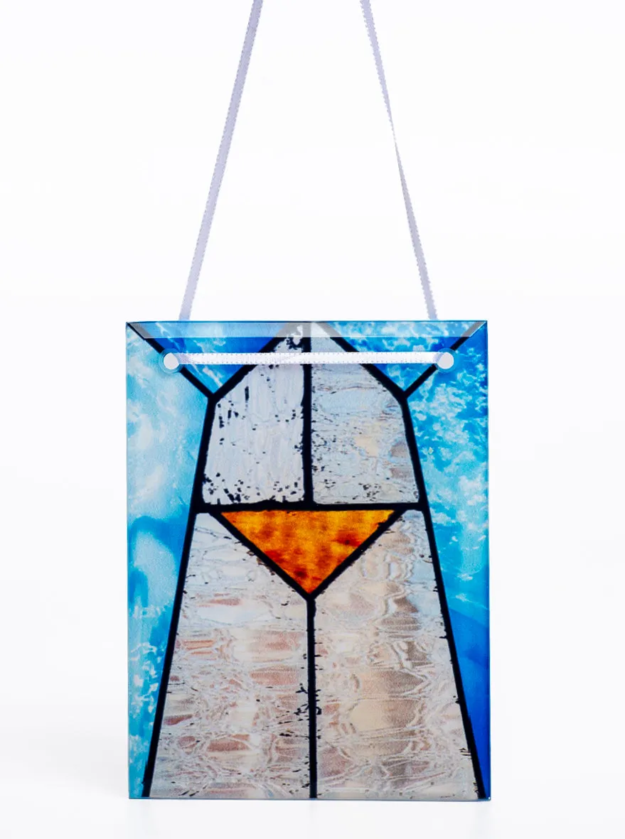 Martin Theatre Ornament - Blue