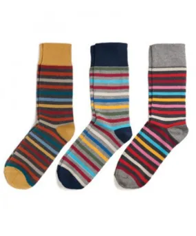 Men's All Stripe Classics Crew Sock Box