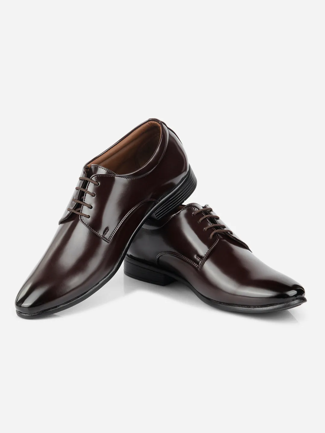 Men's Wine Lace Up Fashion Formal (IX1071)