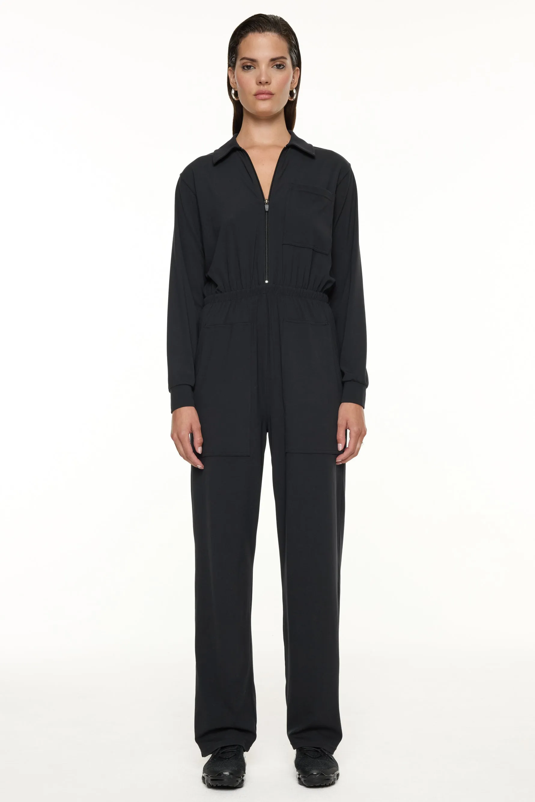 Ollie Airweight Boiler Suit - Black