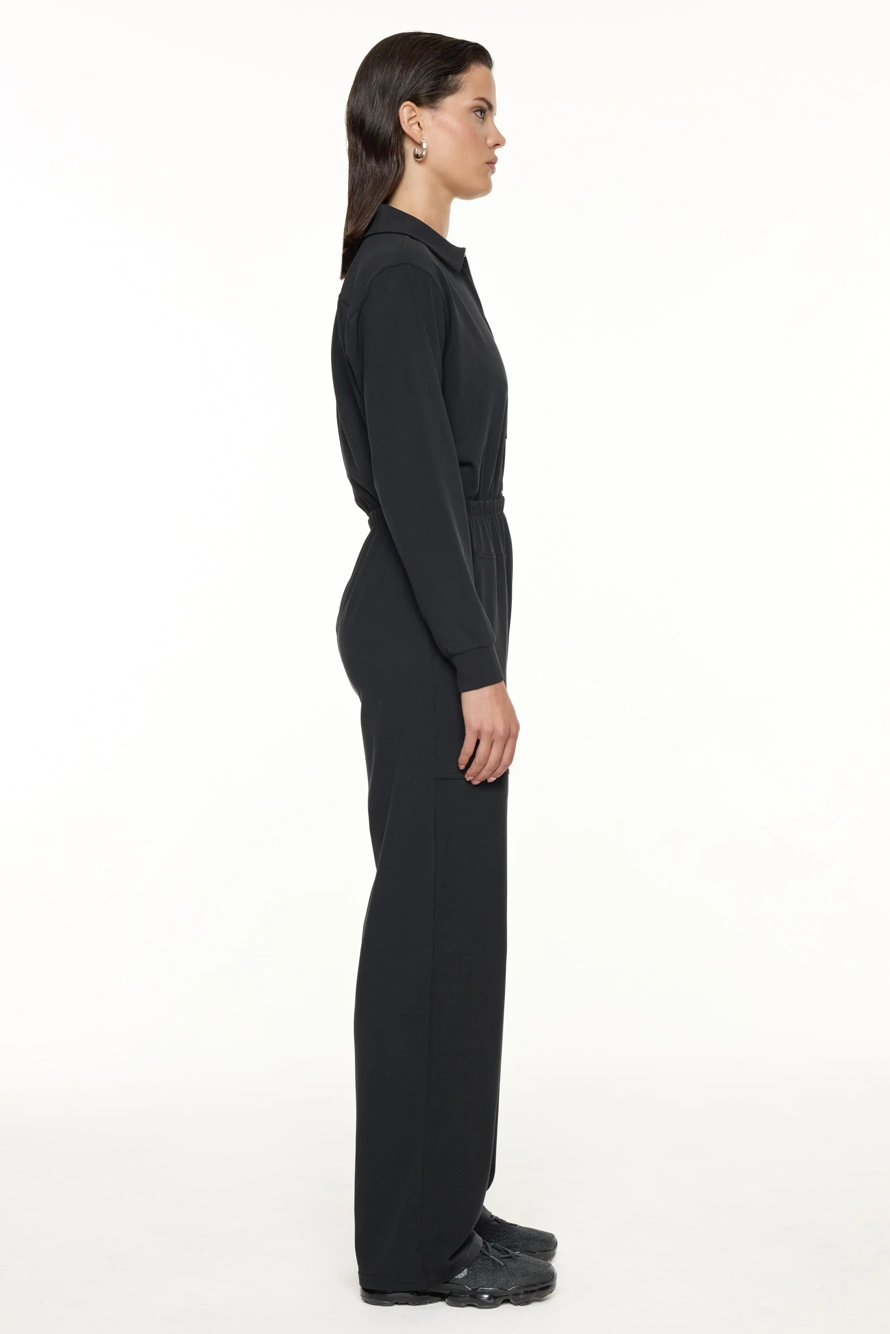 Ollie Airweight Boiler Suit - Black