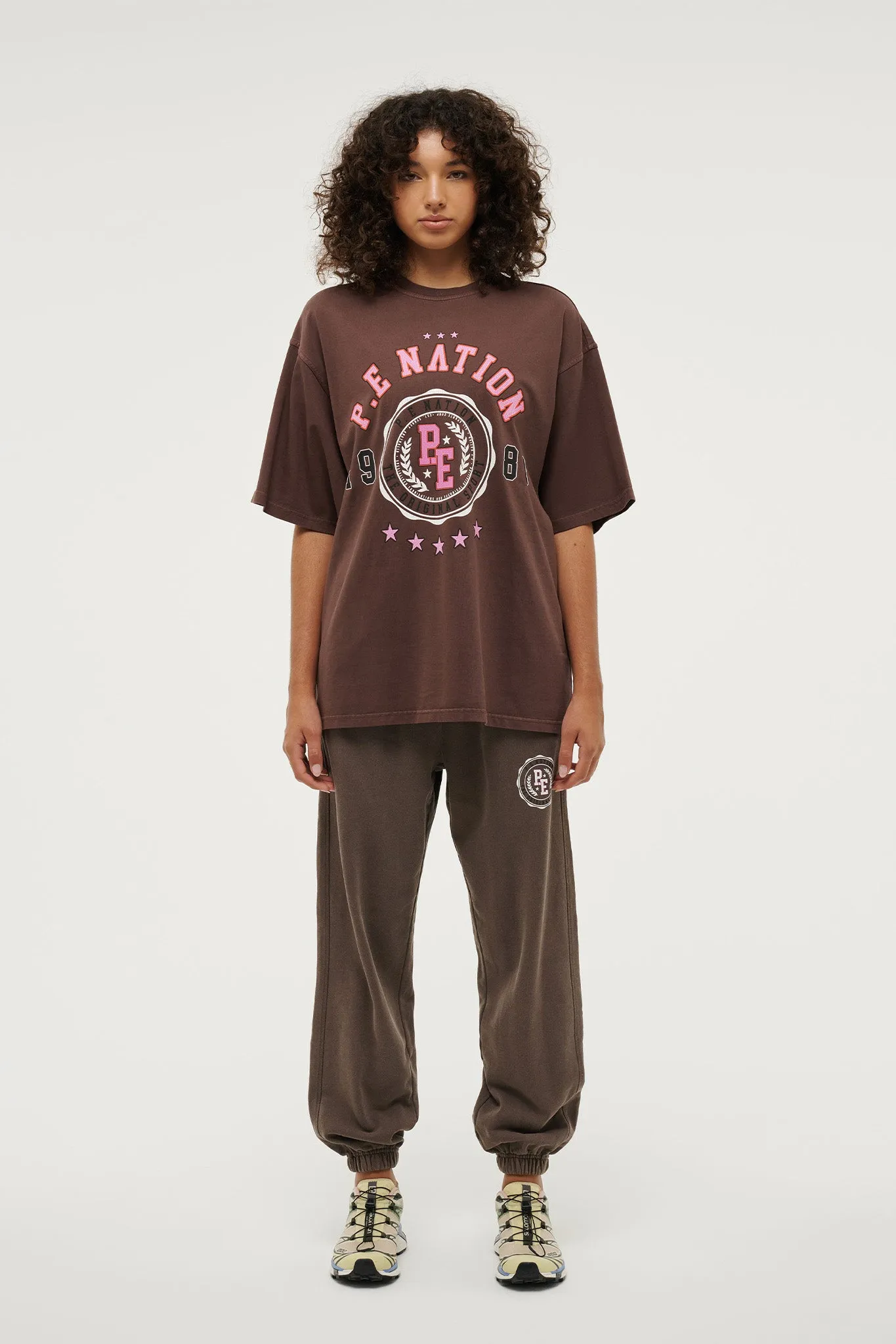 Phoenix Tee | Washed Chesnut