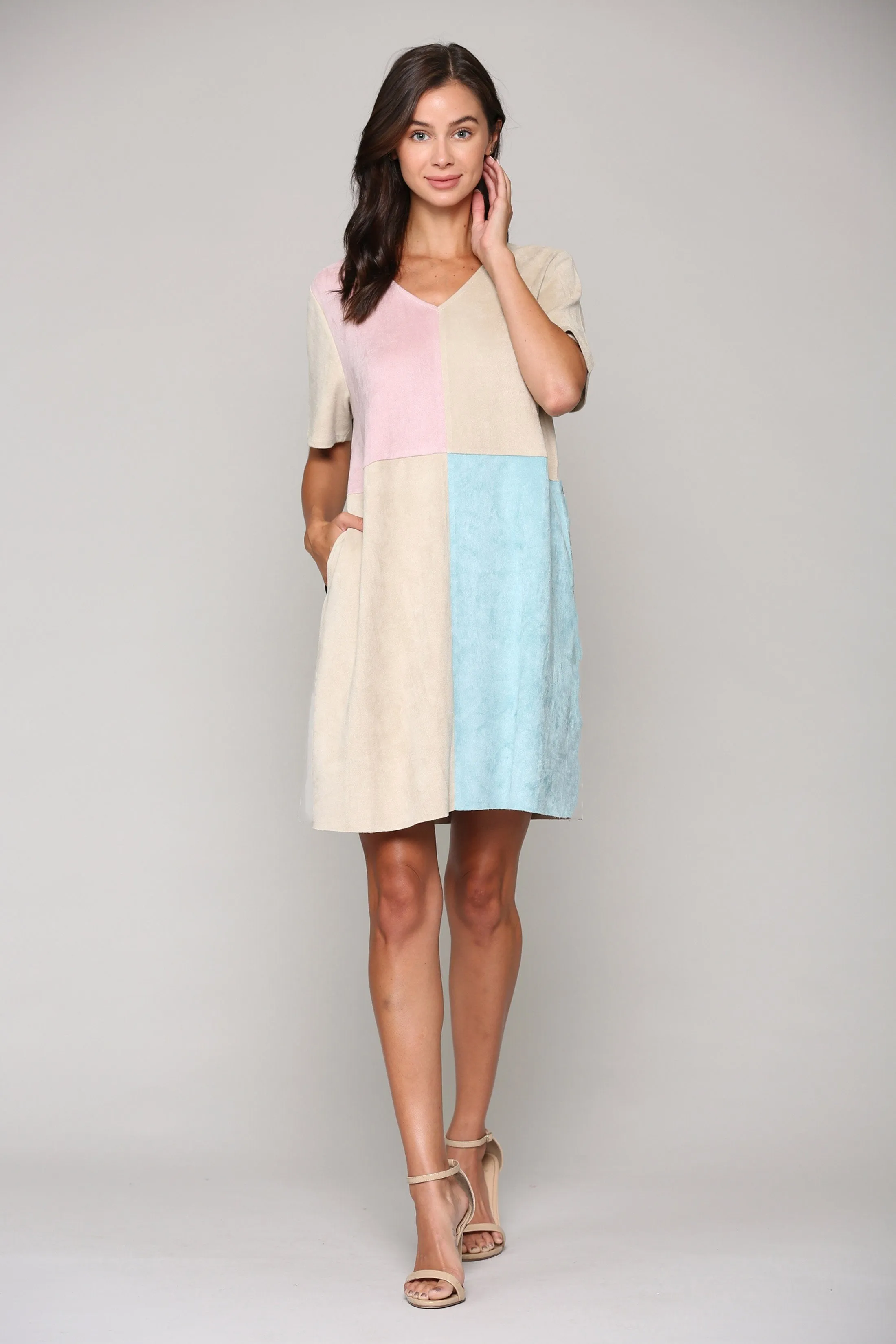 Pre-Order Annelise Multi-Color Tunic Dress