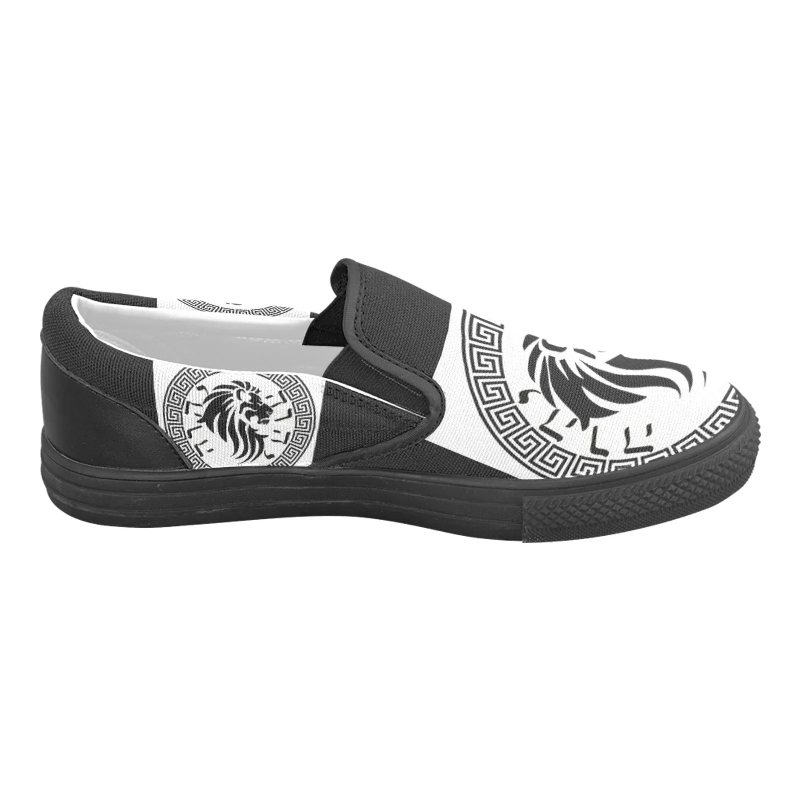 "The Dignified" KING YAHWEH (Slip-on Canvas Men's Shoes)