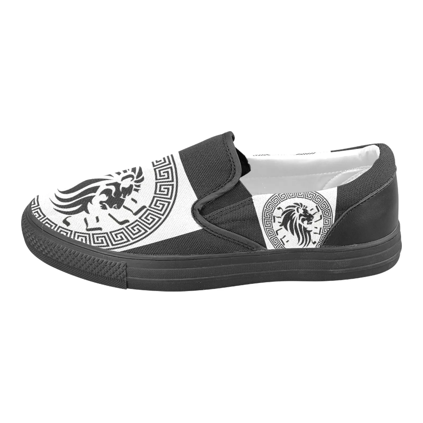 "The Dignified" KING YAHWEH (Slip-on Canvas Men's Shoes)