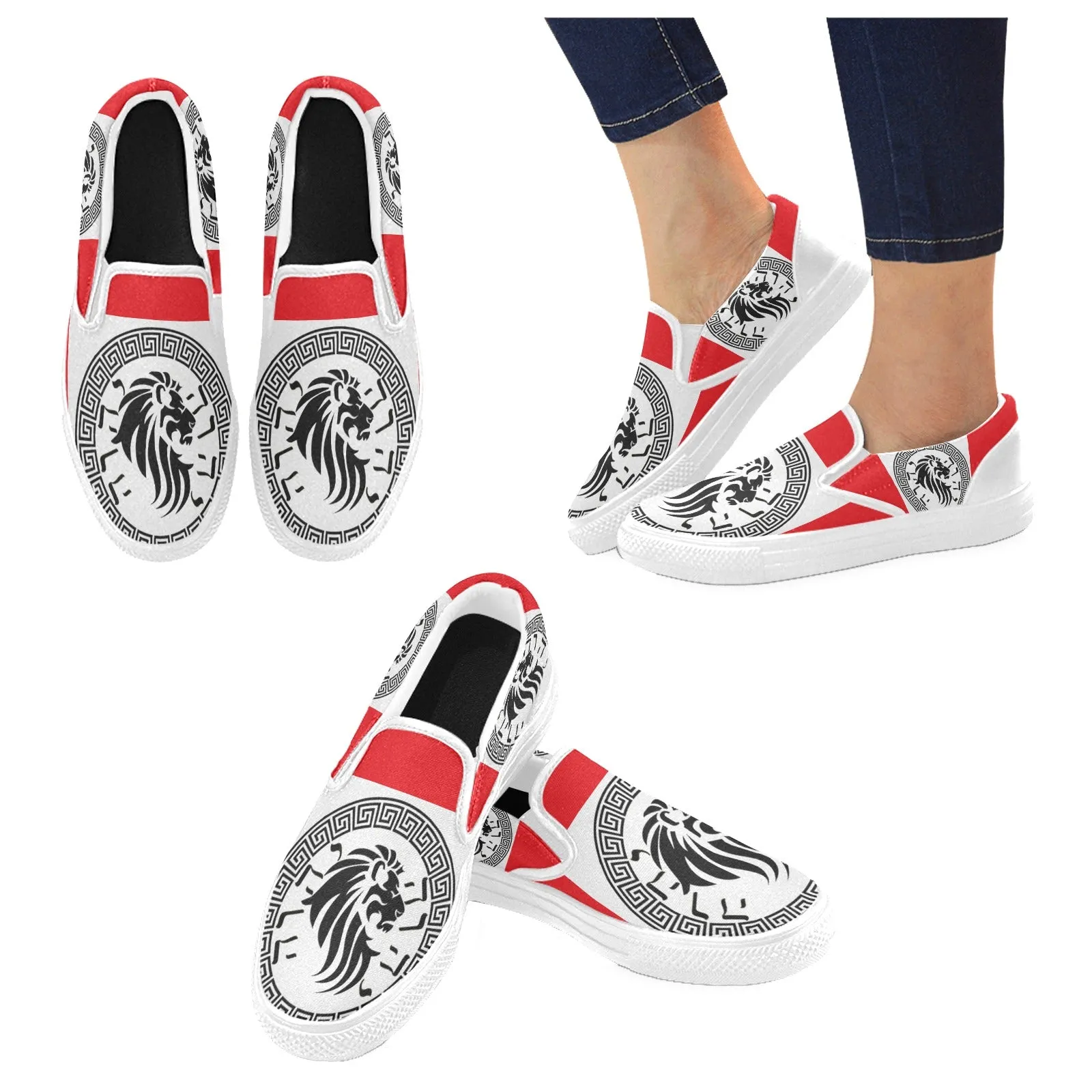"The Dignified" KING YAHWEH (Slip-on Canvas Men's Shoes)
