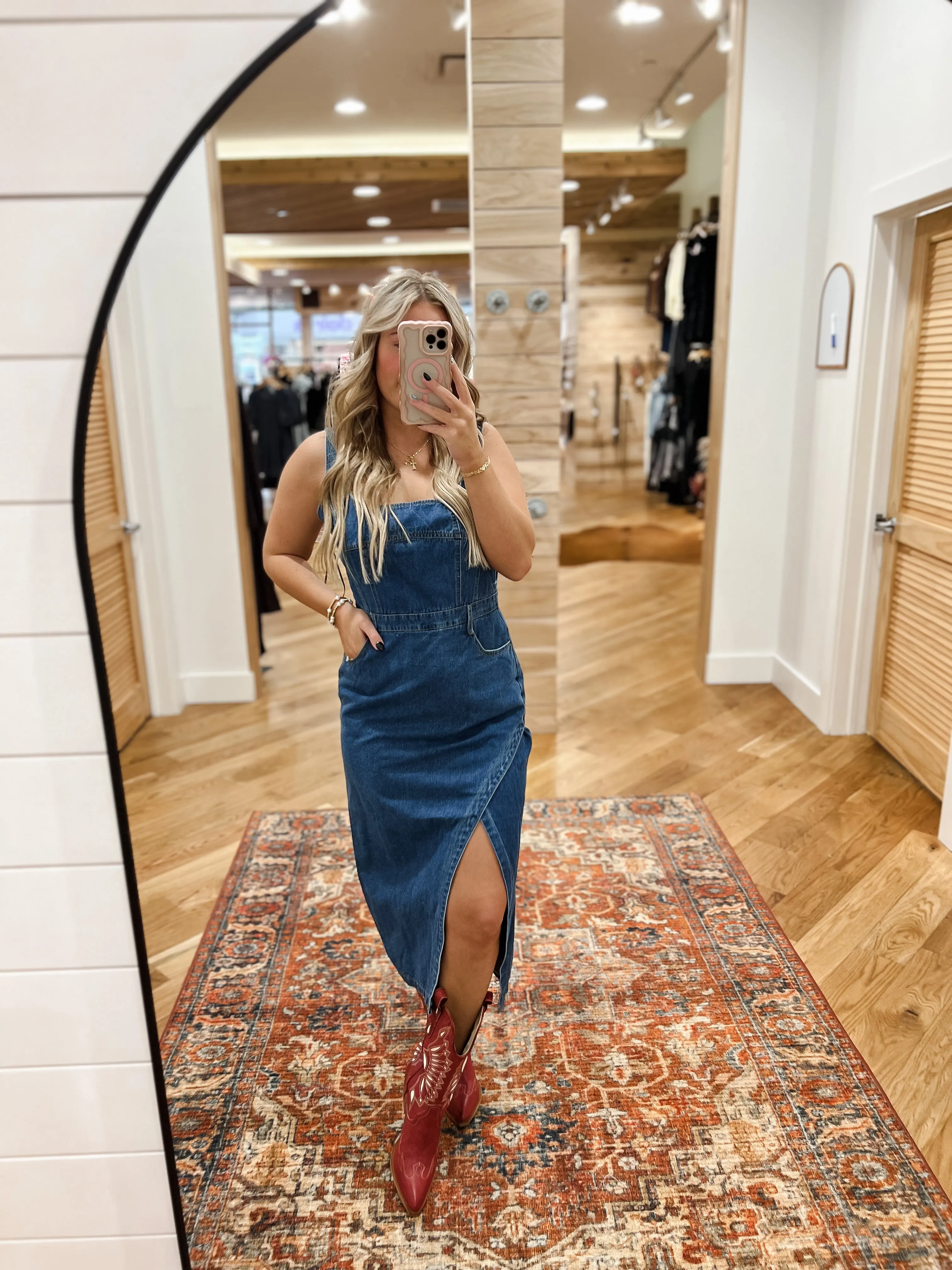 Rodeo Ready Denim Dress