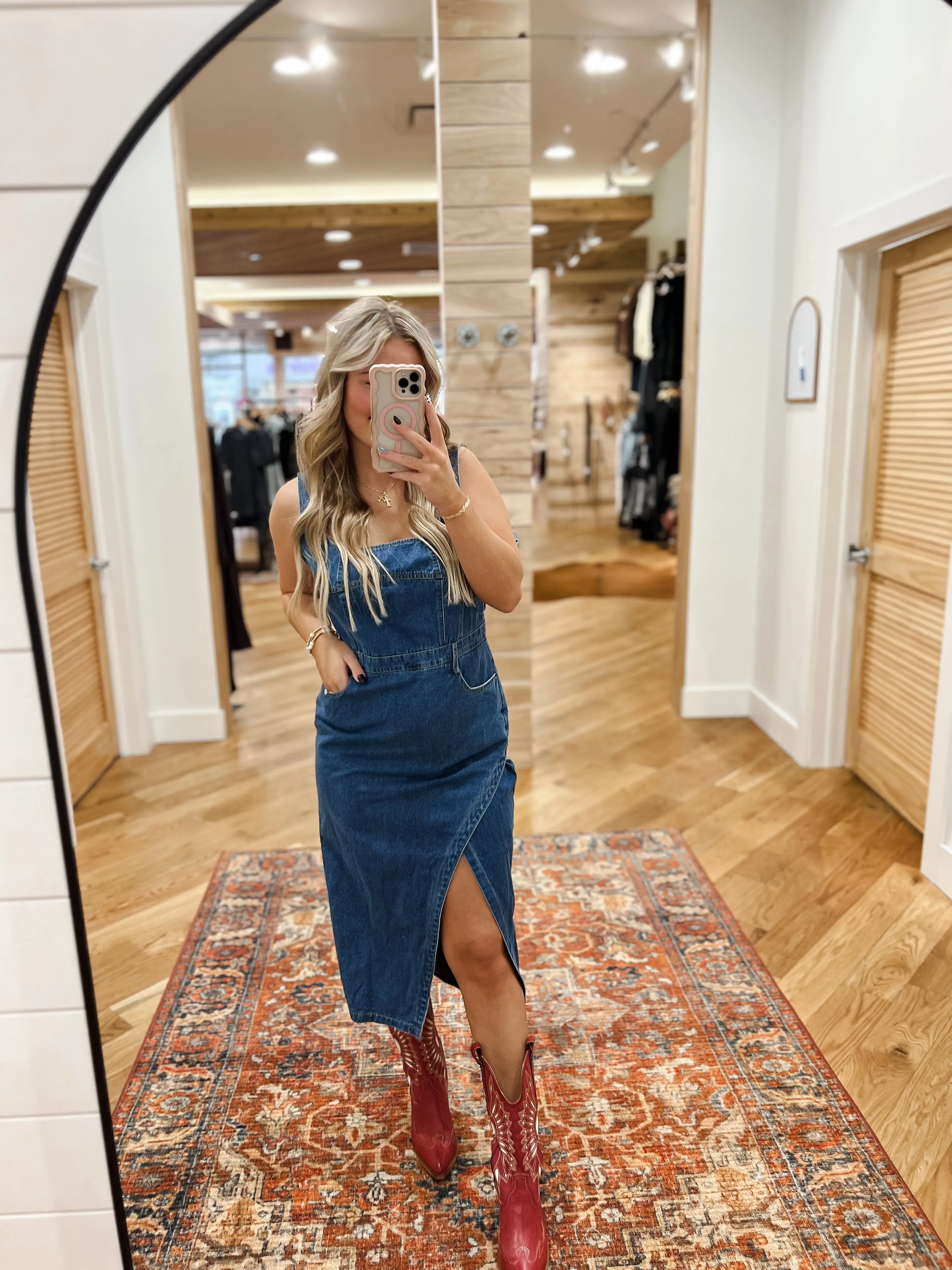 Rodeo Ready Denim Dress