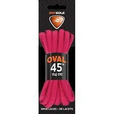 SofSole Kids Oval Sport Shoe Laces 45" Neon Pink