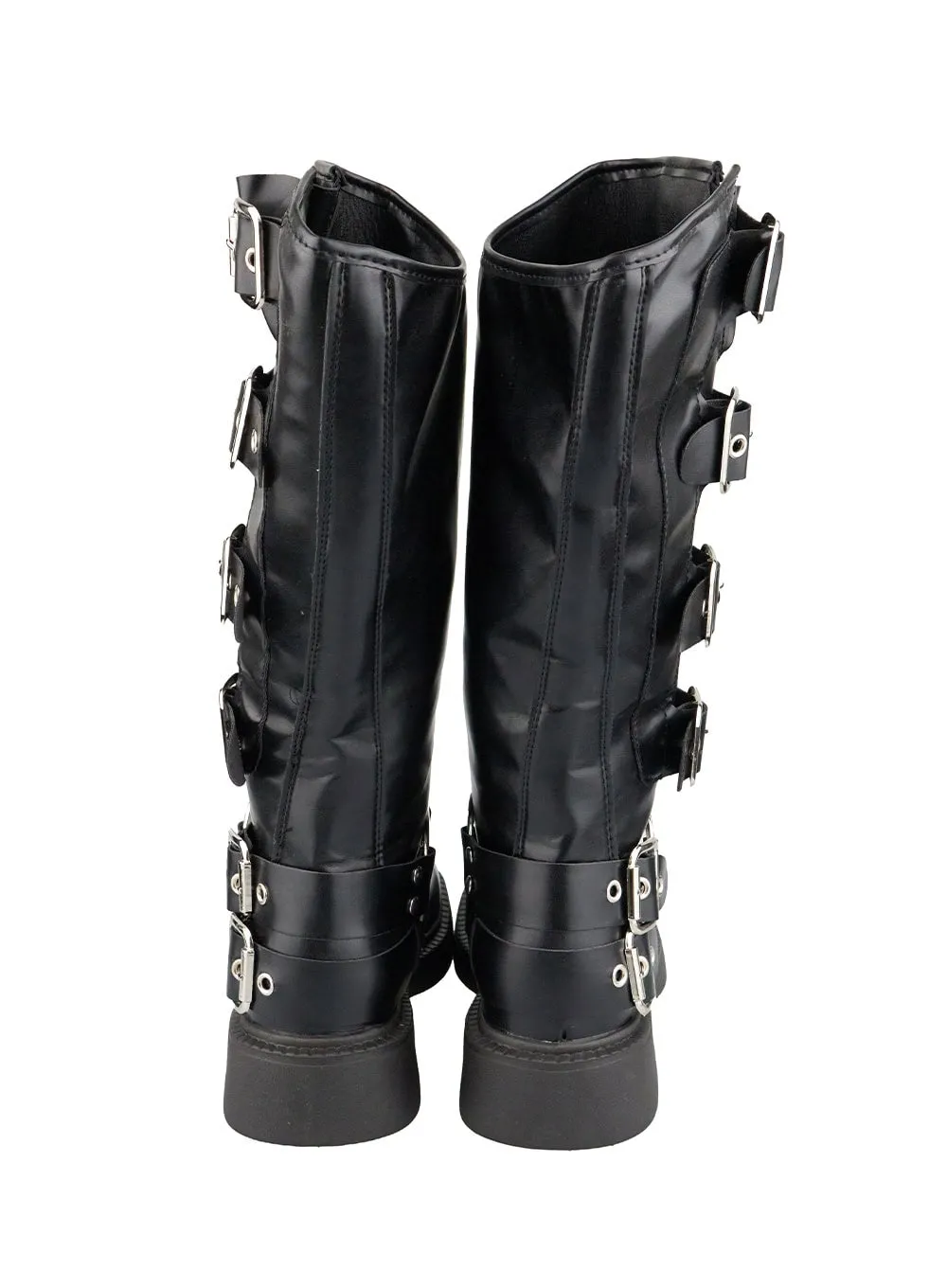 Stud Buckle Long Boots OU404