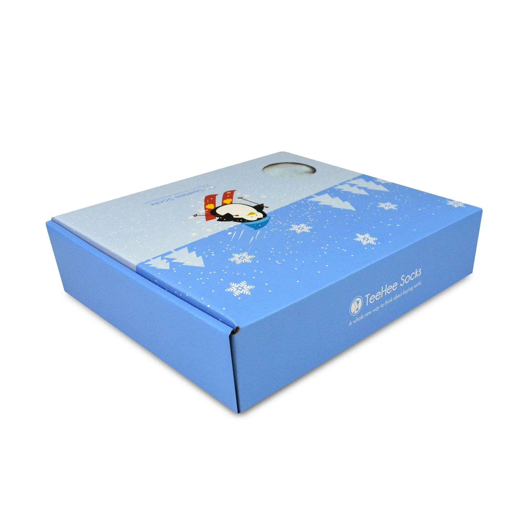 TeeHee Socks Women's Christmas Crew 9-Pack Gift Box (12137)