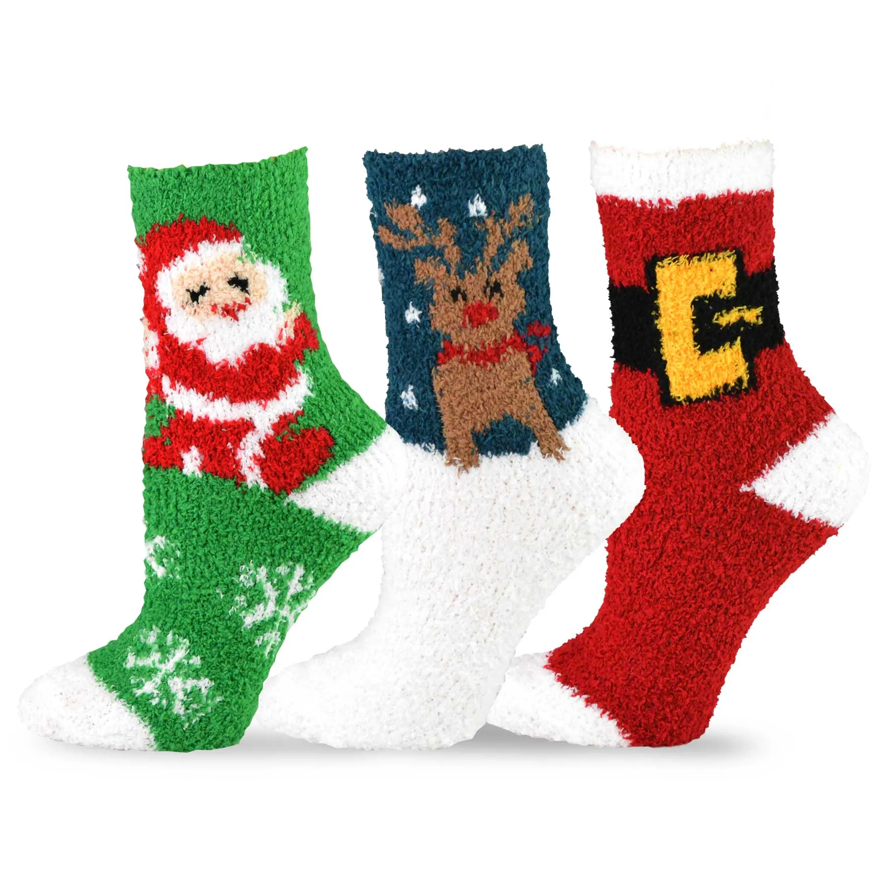 TeeHee Socks Women's Christmas Crew 9-Pack Gift Box (12137)