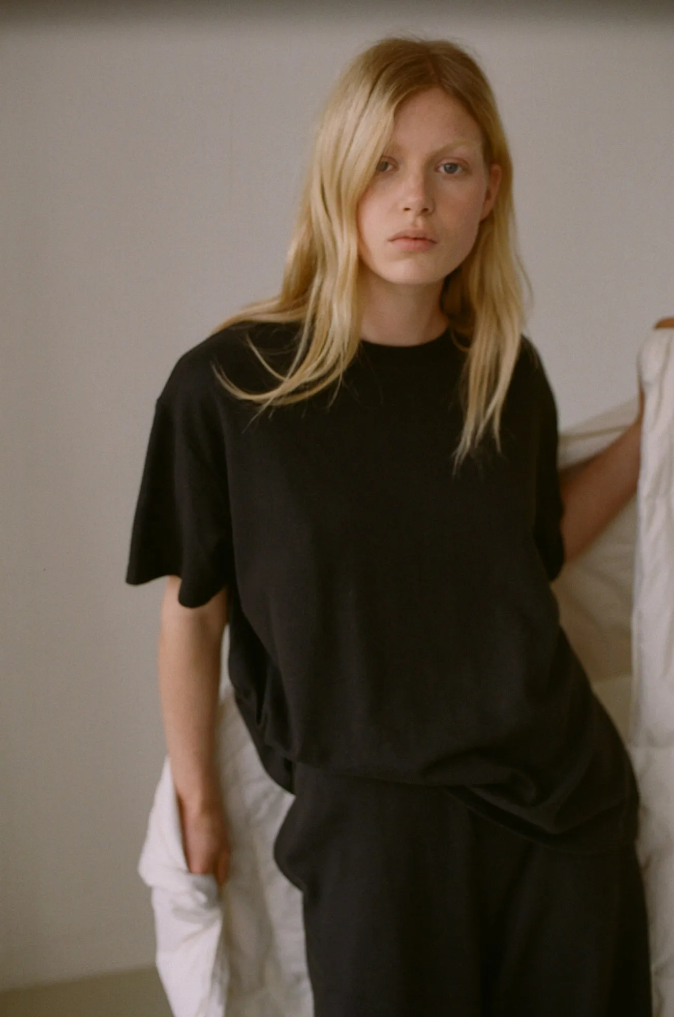 the leisure tee - black