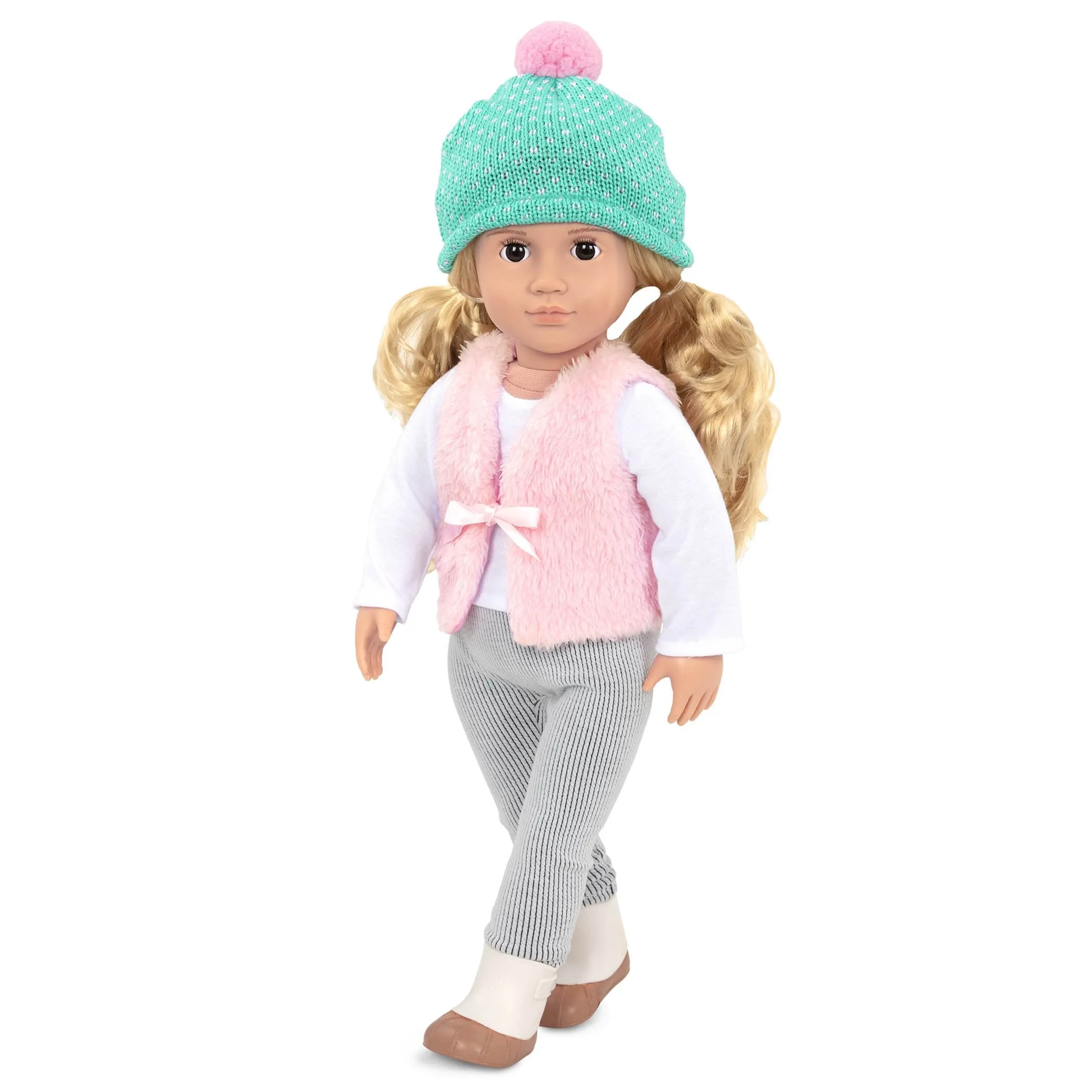 Vest and Hat Doll Outfit and Accessories Set (Wholesale)