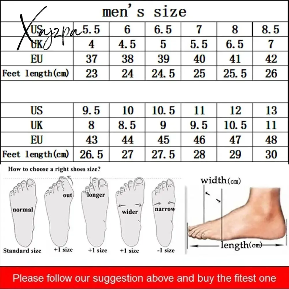 Xajzpa - Plus size 38-48 autumn winter men's short boots fashion personality belt buckle thick heel pointed ankle boots